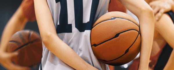 Kids' basketball game